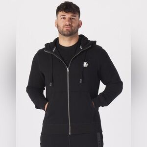 Michael Kors Men's Classic-Fit Taped BLACK Hoodie S